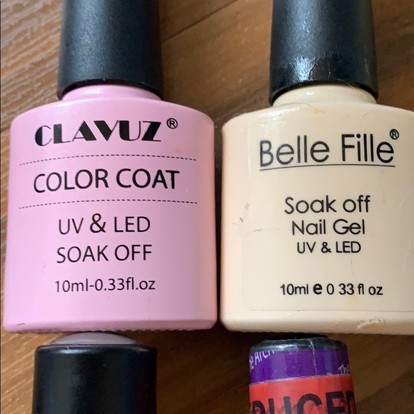 14 bottles of used and unused UV & LED polish - Picture 6 of 7
